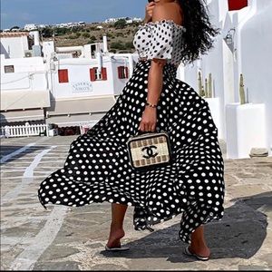 Maxi SKIRT AND CROP TOP